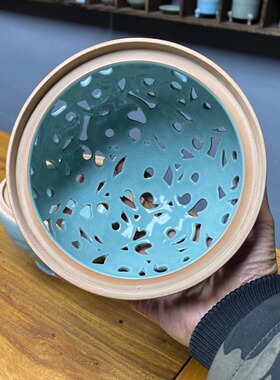 御汝仿古大号焚香香薰炉具香篆炉