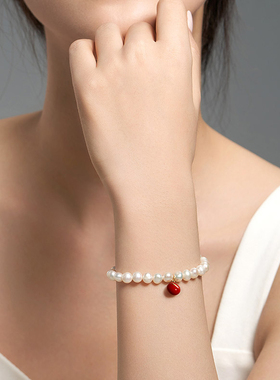 一饰小词手串轻奢优雅珍珠手链