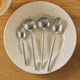 Siyue 304 stainless steel eating watermelon coffee drinking soup spoon