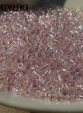 MIYUKI御幸古董珠1.6mm幻彩粉色