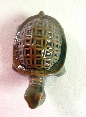 陶瓷石湾公仔假山盆景鱼缸工艺品