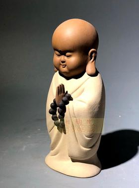 书房招财人物摆件小和尚