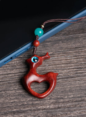 可爱挂饰保平安手机链小鹿吊坠