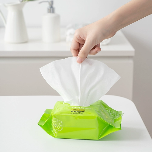 Влажные салфетки для умывания для путешествий, хлопковое очищающее молочко для выхода на улицу