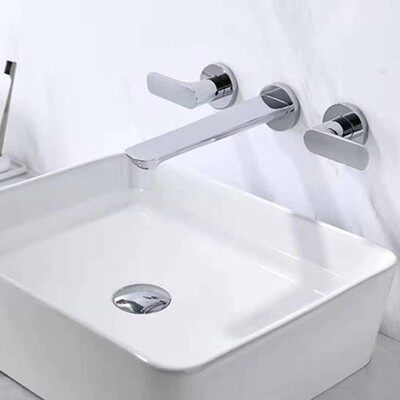 科勒利奥K-25105T/25106T/31238T-4-CP单双把入墙式冷热面盆龙头 - 图2
