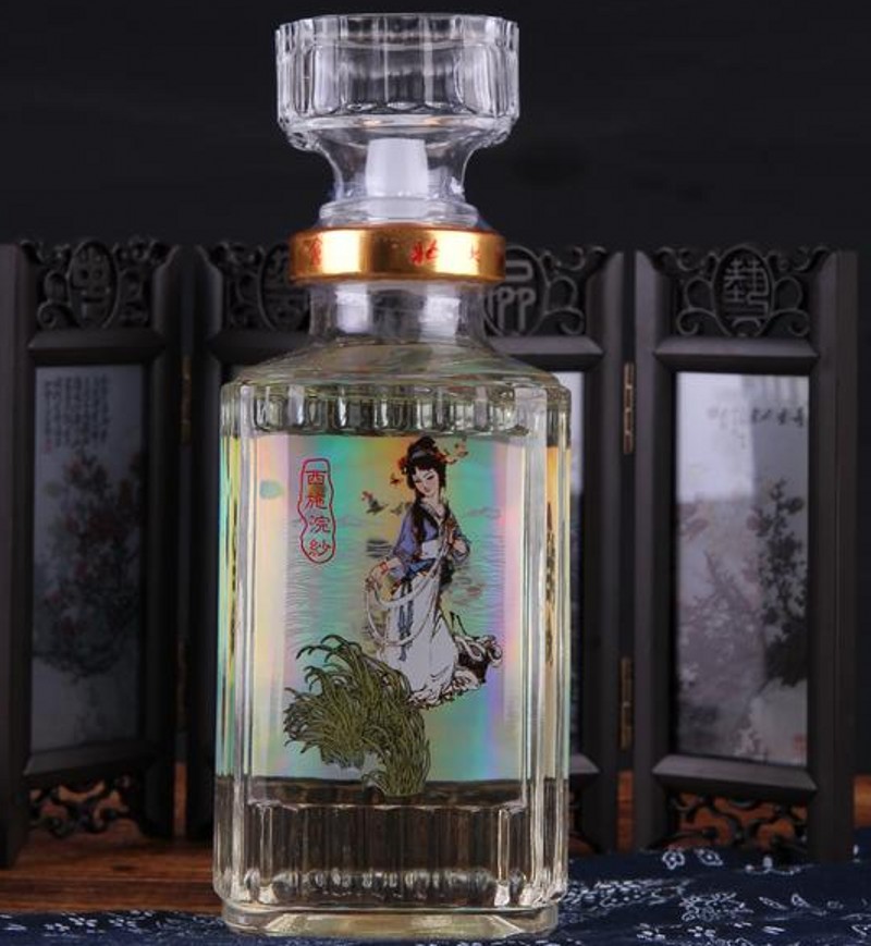 北大仓白酒 粮食酒北大仓君妃酒50°酱香410ml 四大美人礼盒白酒