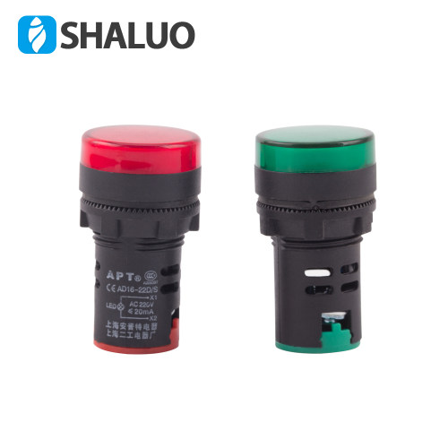 发电机开关配电箱电源指示灯ND16-22DS/4红黄绿信号灯 AC交流220V - 图3
