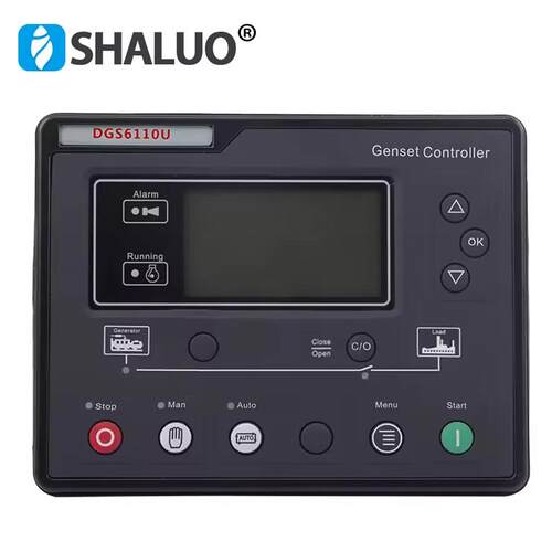 柴油发电机组自启停控制器DGS6120U控制模块DGS6110U液晶显示屏 - 图3