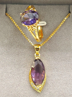 项链24k金吊越南送女友送妈妈