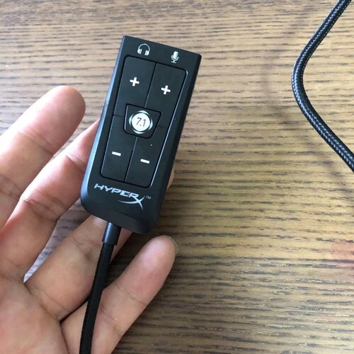 HyperX灵音声卡飓风AMP3.5mm转USB 7.1声道电脑CSGO游戏耳机电竞-图2