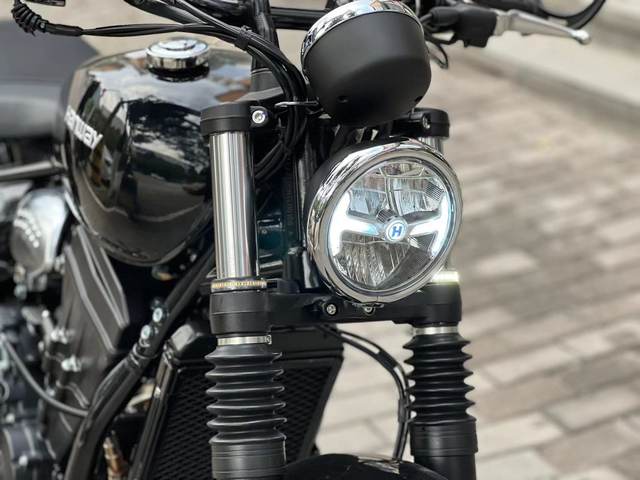 Yupi 500 modified headlight switch low beam off