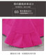 Pure cotton rounded solid color ruffled bed sheet