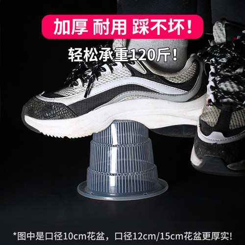 美莳控根花盆蝴蝶兰专用盆石斛透气洋兰塑料花盆高档轻奢 - 图2
