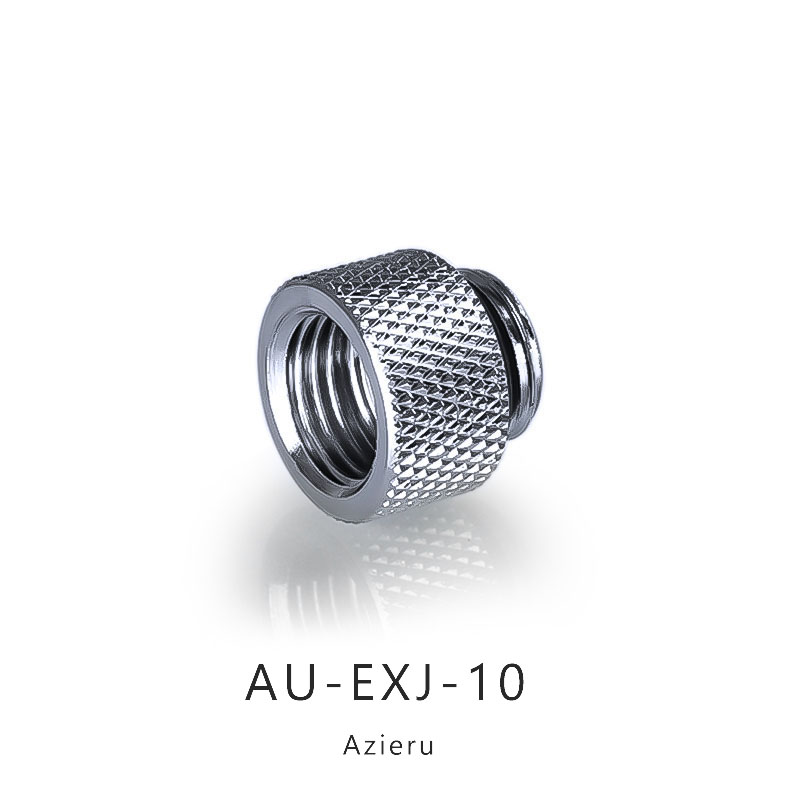 Azieru AU-EXJ-10 10MM延长座 G1/4螺纹 内螺纹延长座 - 图0