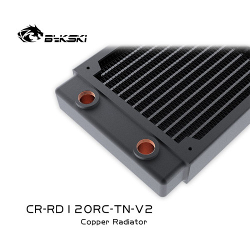 Bykski CR-RD120RC-TN-V2 RC系列高性能水冷排紫铜散热薄排换热器 - 图2