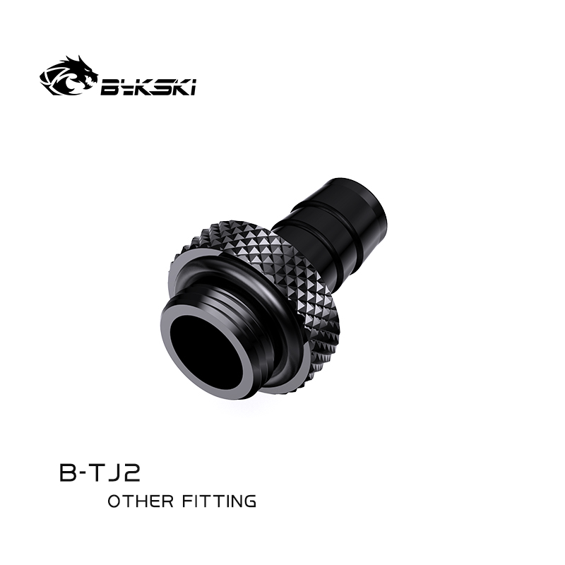 Bykski B-TJ2 水冷软管接头 2分宝塔精品钻石纹G1/4电脑散热接头 - 图0