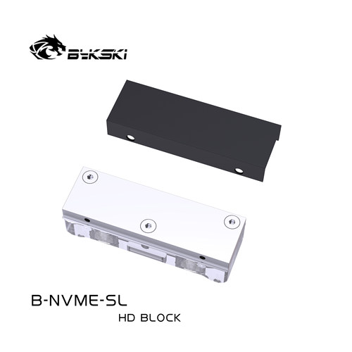 Bykski B-NVME-SL M.2 固态硬盘 亚克力硬盘冷头 - 图2