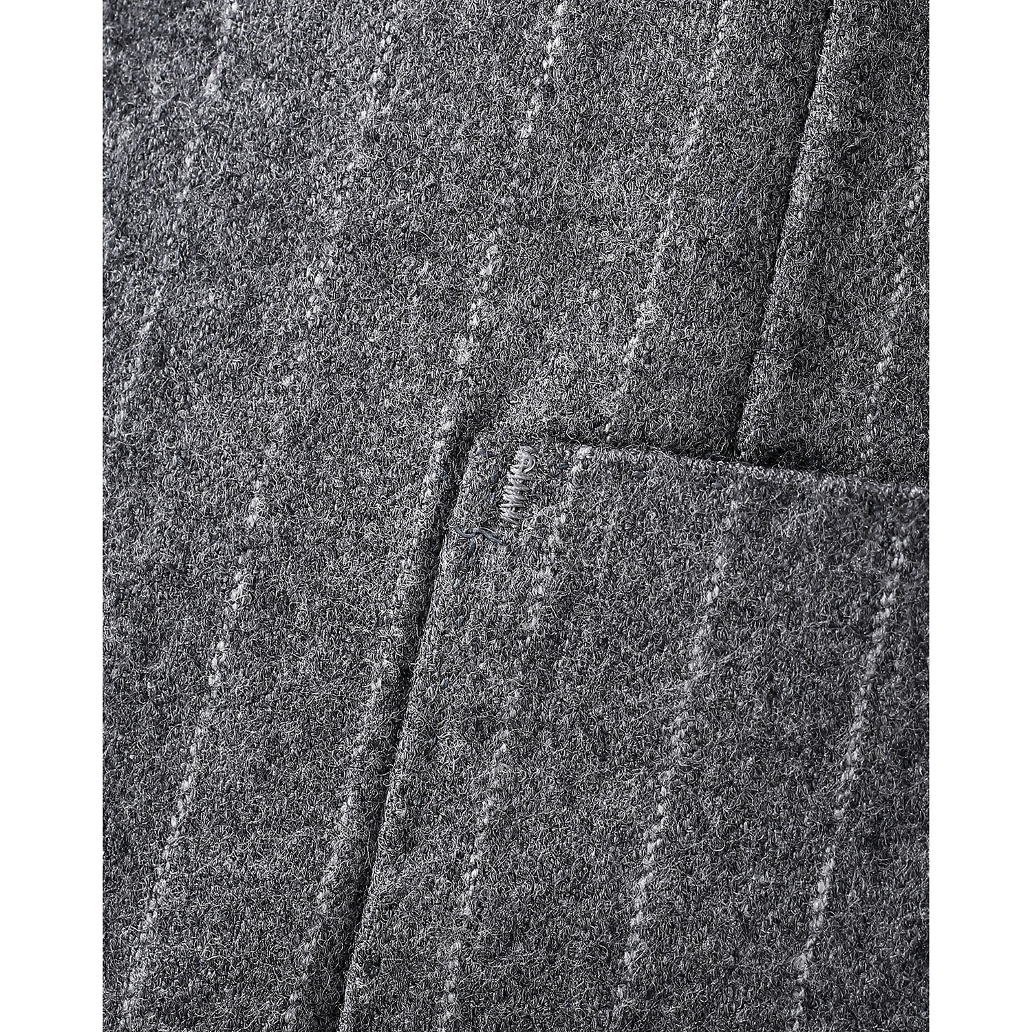 三千意大利拿波里高定法国Dormeuil精纺羊毛条纹西服 AEY010-图1