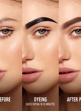Semi Permanent Peel Off Brow Gel, Eyebrow Tattoo Tint