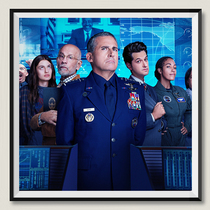 Space Force Season 1-2 American TV series 1080 Chinese subtitles promotional poster material