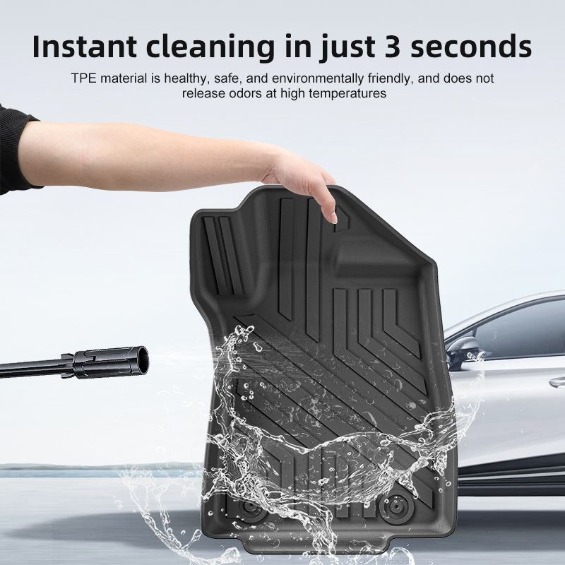 25适用24名爵MG ZS EV VS HEV右舵肽港版脚垫TPE防水后备箱尾箱垫 - 图0