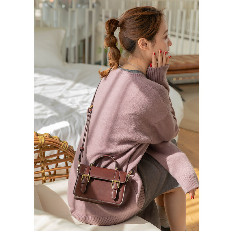 somay 2020新款潮邮差单肩小斜挎包 somay女士包袋