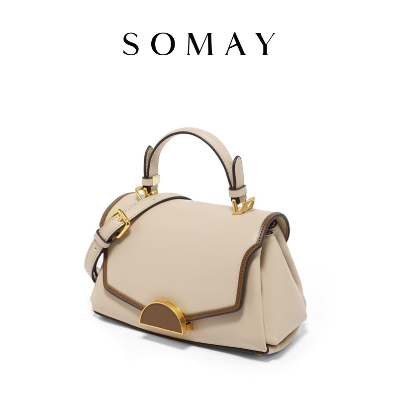 2022新款潮夏季质感小众单肩手提包 somay女士包袋
