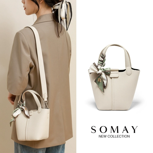 Вместительная и большая сумка через плечо, портативная корзина, коллекция 2023, 2022