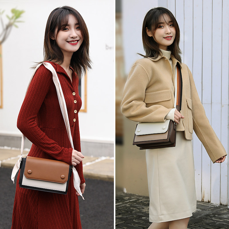 2020新款宽带秋冬小方单肩斜挎包 somay女士包袋