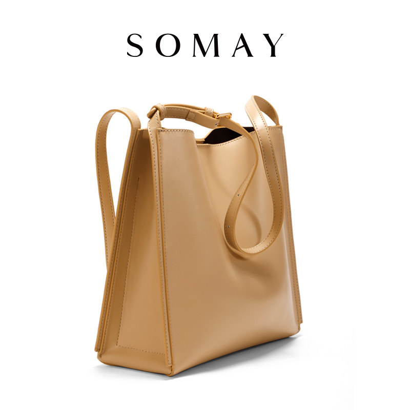 夏季2021新款2022单肩通勤托特包包 somay托特包
