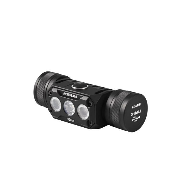 ACEBEAM H50 2.0 户外探险头灯强光2000流明18650电池 可直充 - 图0
