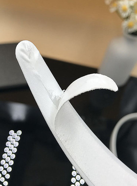 白色全包布发箍diy手工制作材料发饰布艺头箍白胚漂漆大漆涂鸦画