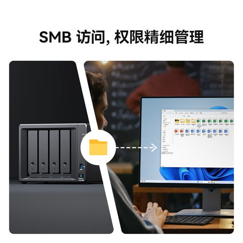国行synology群晖DS925+网络存储服务器nas私有云文件集中存取快照防病毒整机备份4盘位 - 图2
