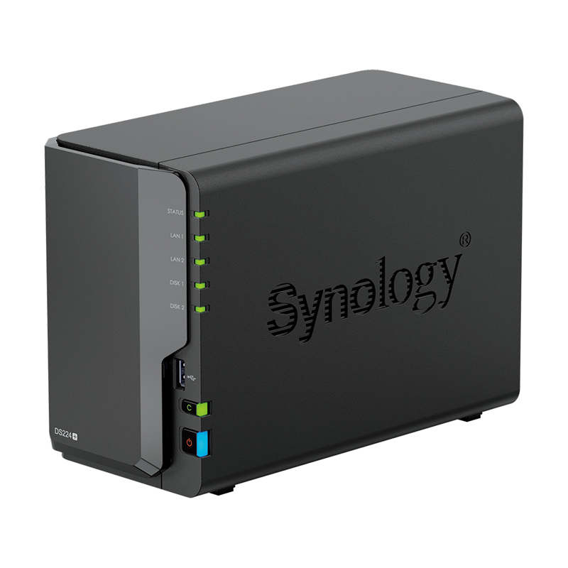 新品Synology群晖DS224+网络存储器私有云存储家用家庭云盘个人网络云储存器nas存储服务器双盘位 - 图2