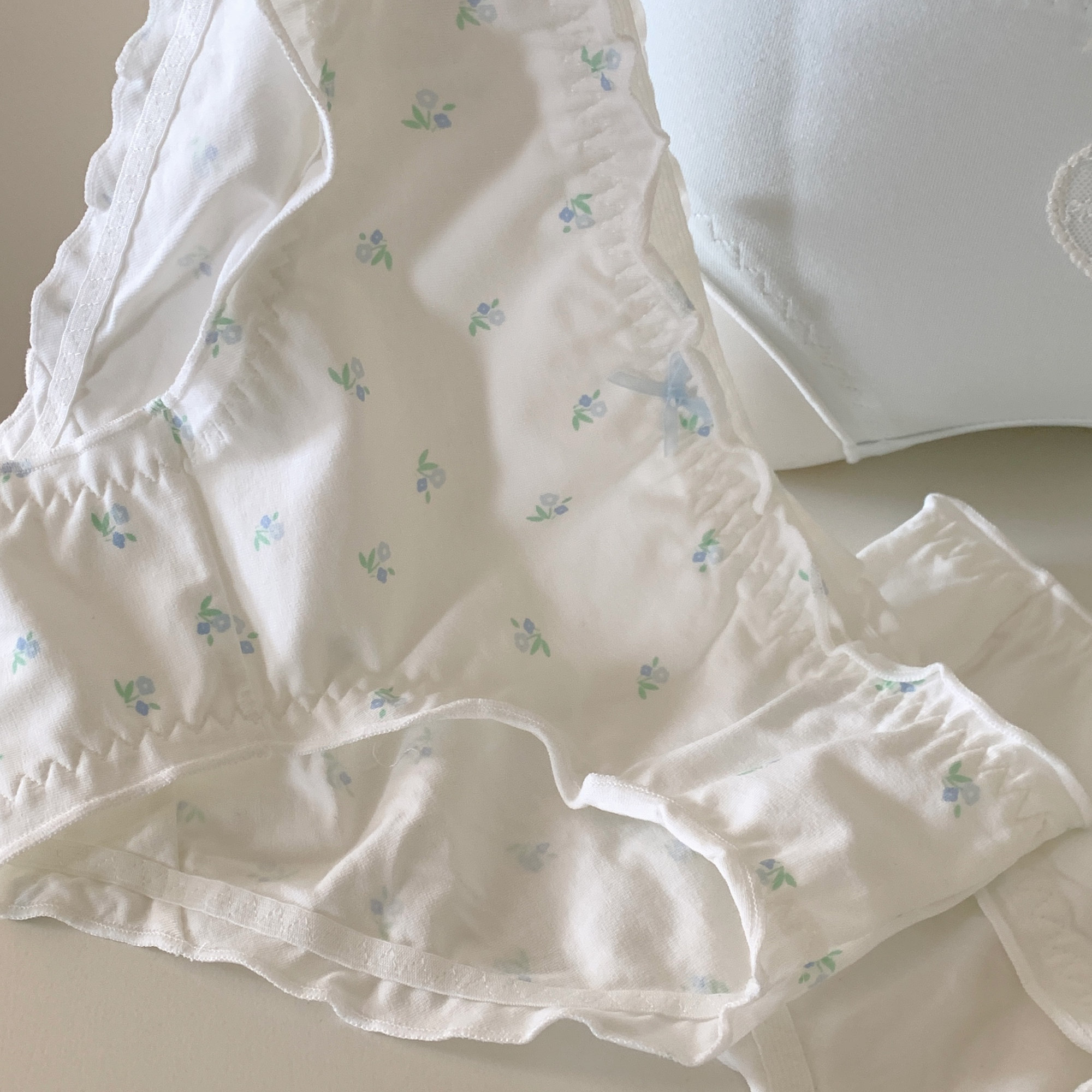 "薄荷味糖果"日系少女清纯简约基础款纯棉低腰三角内裤学生平价,淘宝优惠券,粉丝福利购,淘宝优惠卷