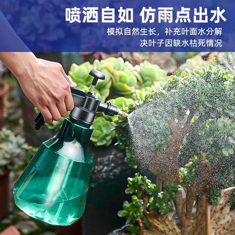 喷壶浇花浇水喷雾器气压式喷水壶消毒清洁专用家用园艺压力洒水壶 - 图2