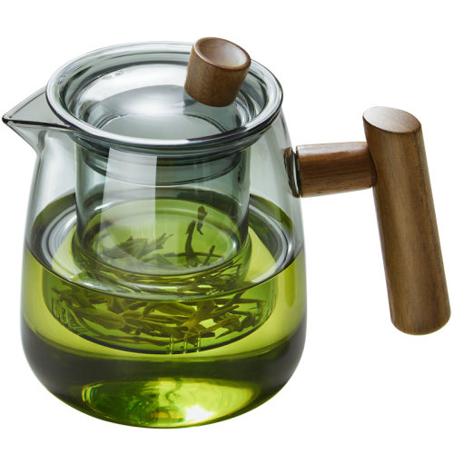 玻璃杯泡茶杯男女生高颜值水杯茶水分离设计小众高档个人专用茶杯 - 图0