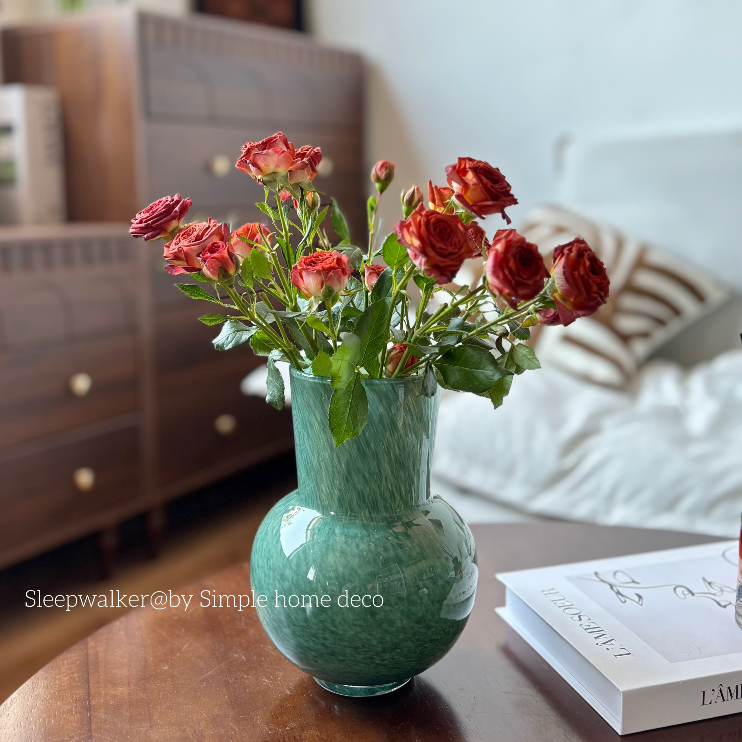 绿野仙踪｜绿色系玻璃花瓶插花花器高级感摆件客厅插花水培,淘宝优惠券,粉丝福利购,淘宝优惠卷