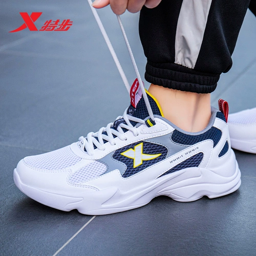 Xtep, спортивная обувь, дышащие летние туфли на платформе