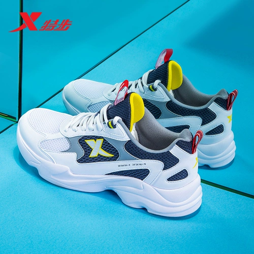 Xtep, спортивная обувь, дышащие летние туфли на платформе