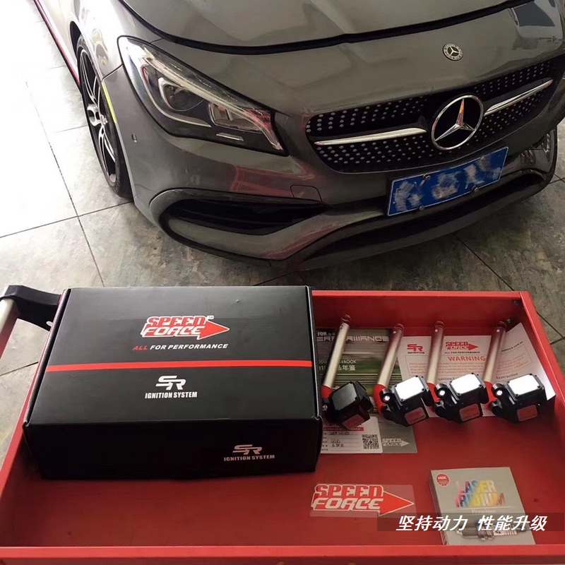 适配奔驰M274 M264 W205 A45 2.0T SPEEDFORCE改装点火线圈SR - 图2