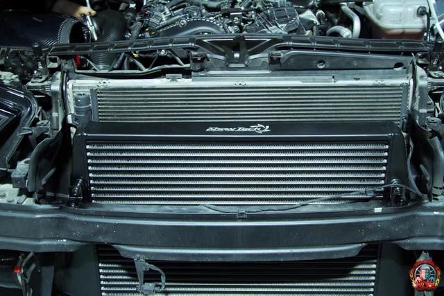 Snow increases intercooling Audi B8/B8.5/A4A5Q5
