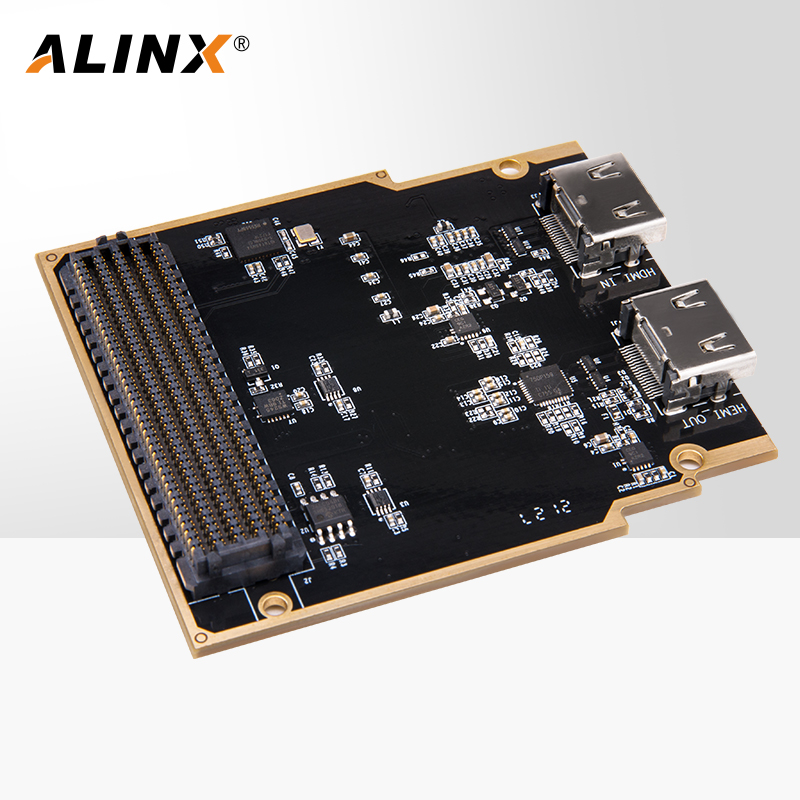 ALINX FPGA开发4K HDMI视频输入输出模块 HPC FMC子板子卡FH1159 - 图0