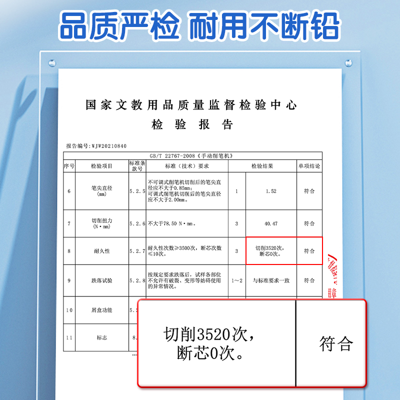 晨光文具手摇式卷笔刀儿童转笔刀小学生专用铅笔削笔器自动进铅大口径粗铅笔削笔刀旋刨绞笔刀小型美术生素描 - 图0