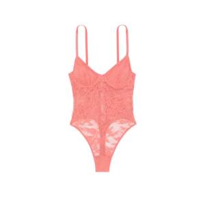 美国代购 维多利亚的秘密 Tease 炫彩蕾丝带钢圈性感紧身连体睡裙