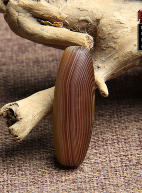 天然缠丝玛瑙勒子佛珠手链吊坠