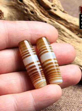 天然缠丝玛瑙勒子天眼天珠吊坠