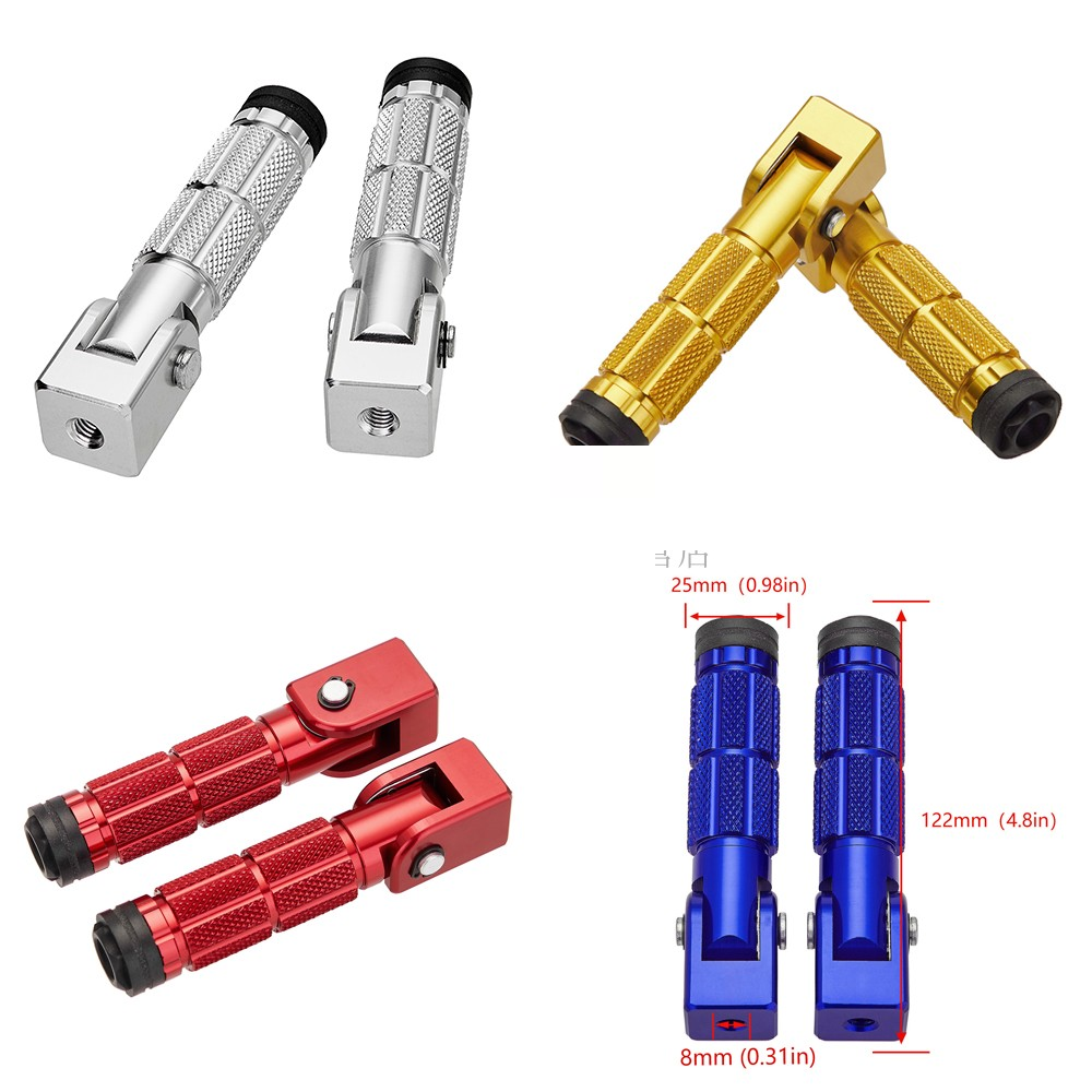 适用于九9号电动车A30c/A40脚踏铝合金脚蹬B80C90配件F90脚踏板-图2