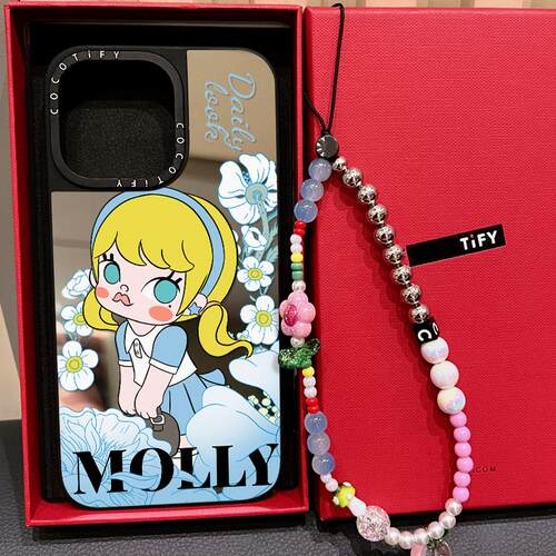 C家磁吸MagSafe甜酷少女莫莉MOLLY Daily Look适用iphone16promax17手机壳15pro苹果14plus日韩13可爱12 - 图0