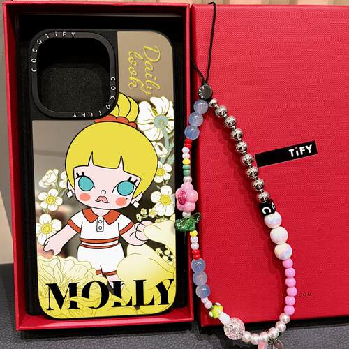 C家磁吸MagSafe甜酷少女莫莉MOLLY Daily Look适用iphone16promax17手机壳15pro苹果14plus日韩13可爱12 - 图3